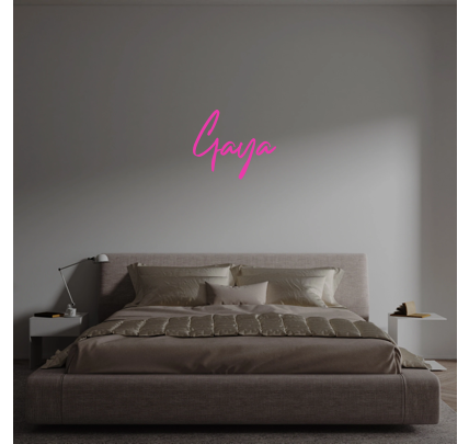 Custom text: Gaya